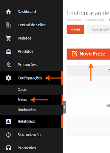 configurações, frete, novo frete.png