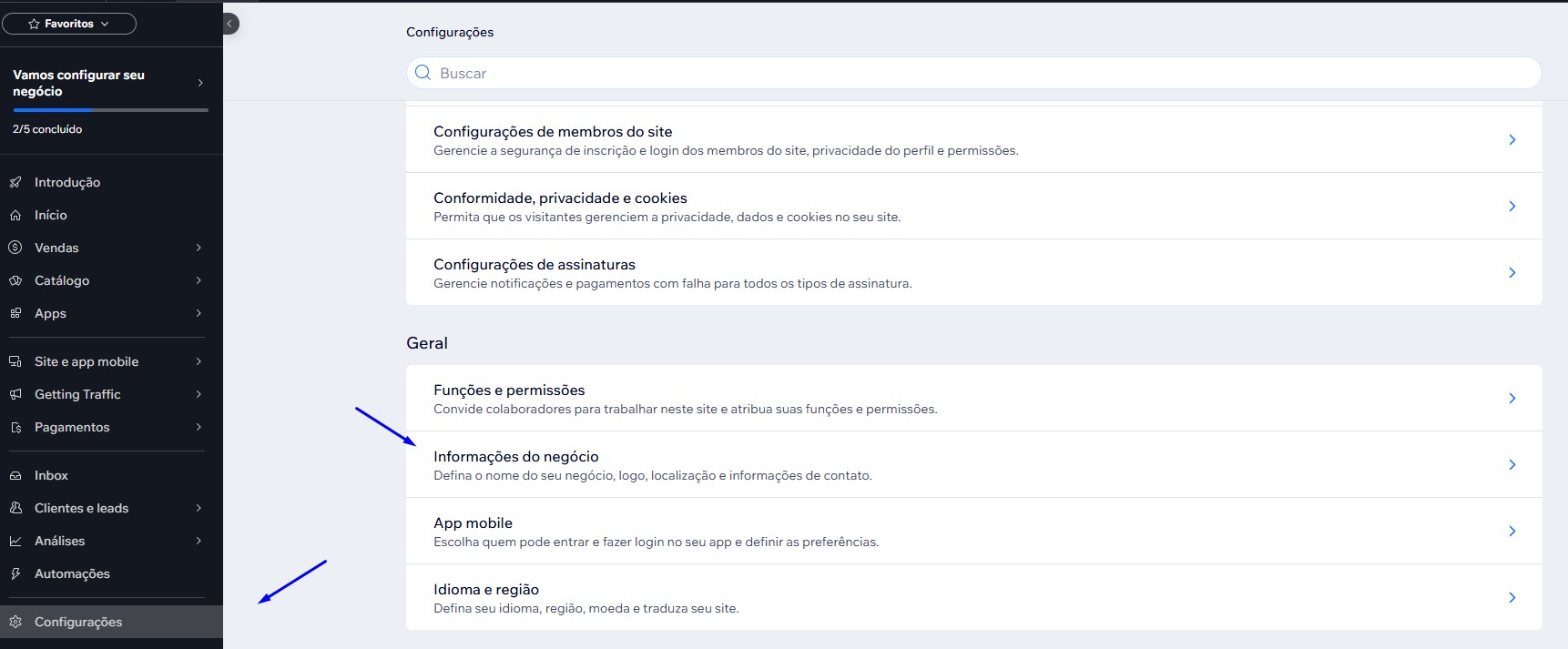 Saiba como integrar a Frenet com a plataforma Wix 5 passo5