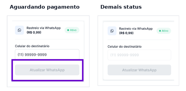 Saiba como ativar o Rastreio via WhatsApp no aplicativo da Frenet 5 atualizar whatsapp