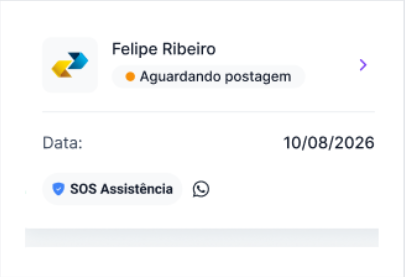 Saiba como ativar o Rastreio via WhatsApp no aplicativo da Frenet 4 etiqueta gerada